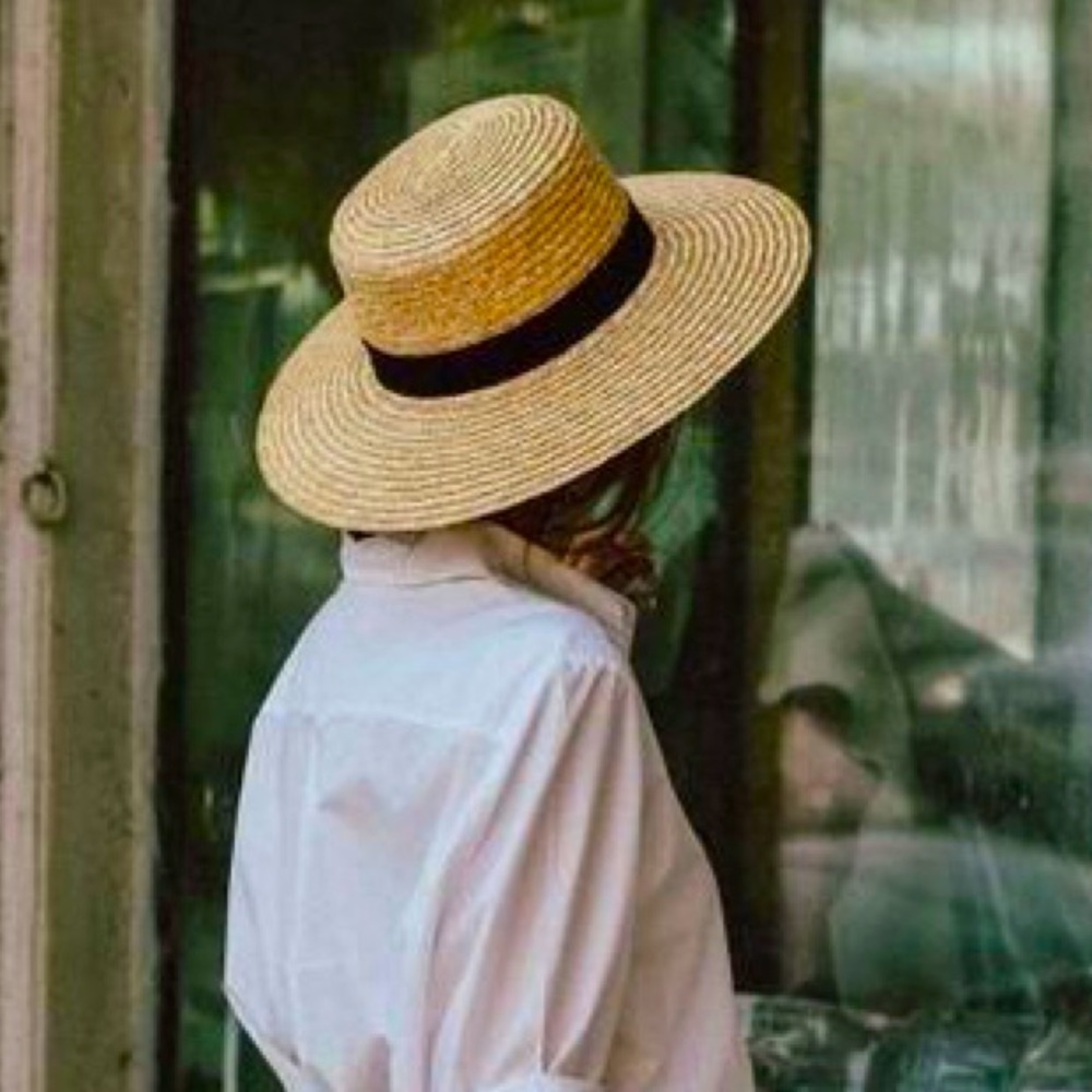 Boater Hat for Women - Picture 3 of 7